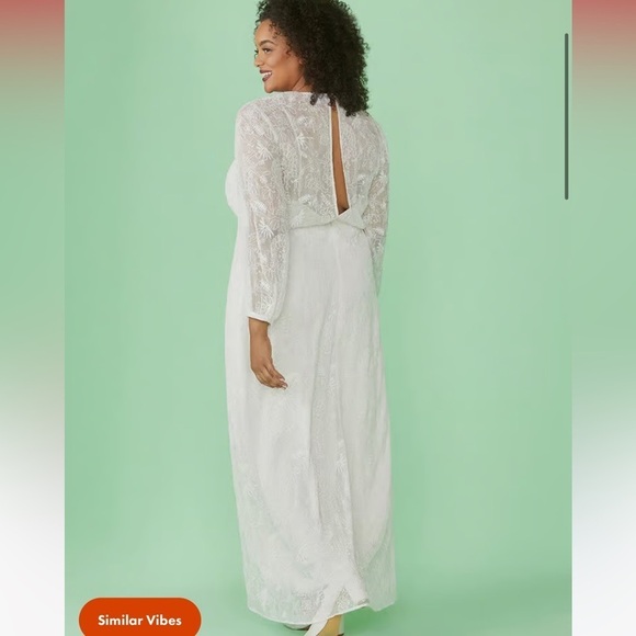 ModCloth NWT Small “Just The Beginning” Maxi Dress Wedding bridesmaid - Picture 4 of 8